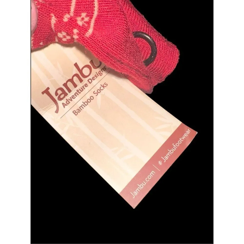 NEW WITH TAGS Jambu & Co Womens Cozy Socks Size One size CUTE Crew Socks GREAT G
